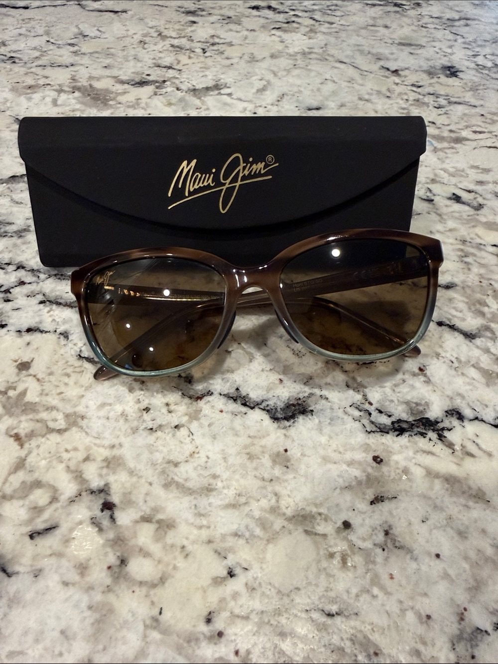 Maui Jim Honi Brown Gradient Frame with Brown Lenses Sunglasses women’s